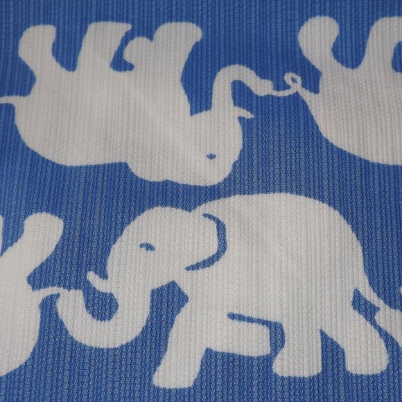 LILLY PULITZER Mini Dress, 2, Blue/White Elephants, Cathy Shift, Tusk in Sun - Picture 11 of 16